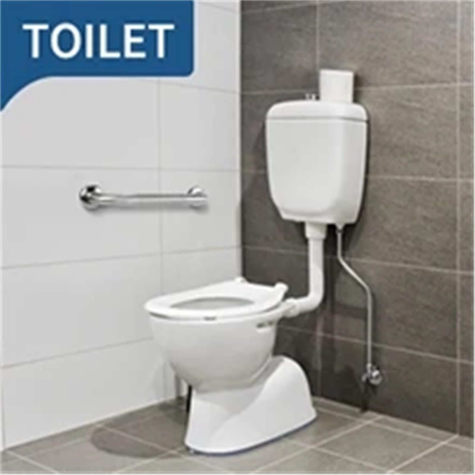 Barras de Apoyo para baños 2 pasamanos de Ducha de 24 Pulgadas, Antideslizantes, de Metal, para bañera, baño, Escalera, Inodoro, manijas de Ducha de Metal.