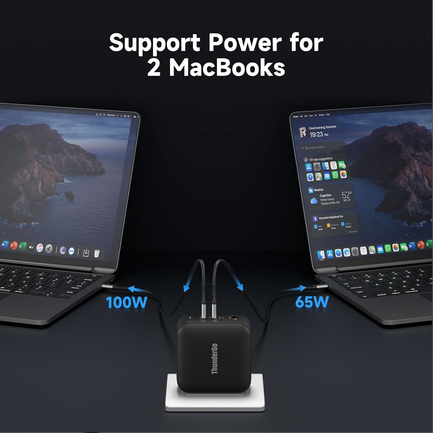 240W GaN Charger, 4-Port USB C Fast Charging Station with 140W Max PD 3.1 Port, Compact Travel Wall Adapter for MacBook Pro/Air M3/M2/M1, Laptops, iPhone 15/14, Galaxy S24/S23, iPad, Steam Deck - Image 4