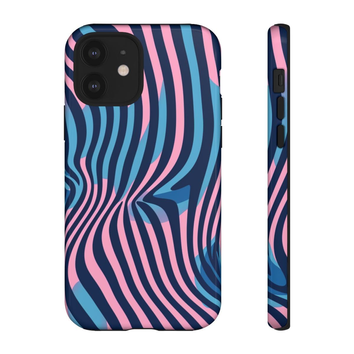 Coque iPhone 12 motif illusion d'optique pour protéger avec style - 2
