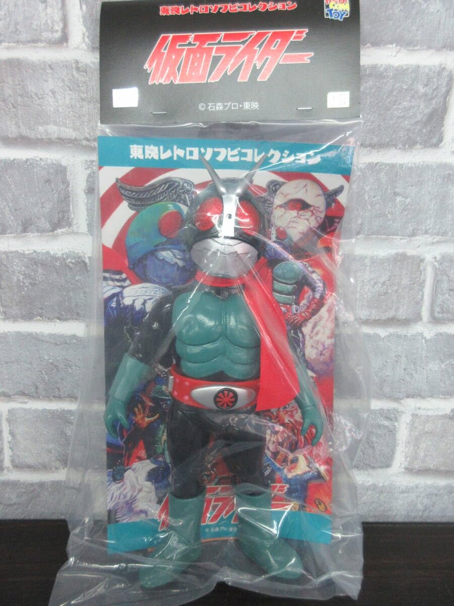 面とれ】仮面ライダー旧2号DX版 東映レトロソフビ｜Yahoo!フリマ（旧  
