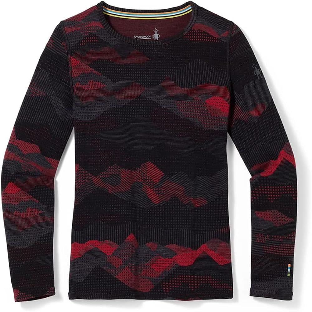 Smartwool Kids' Merino 250 Baselayer Pattern Crew : Clothing, Shoes & Jewelry