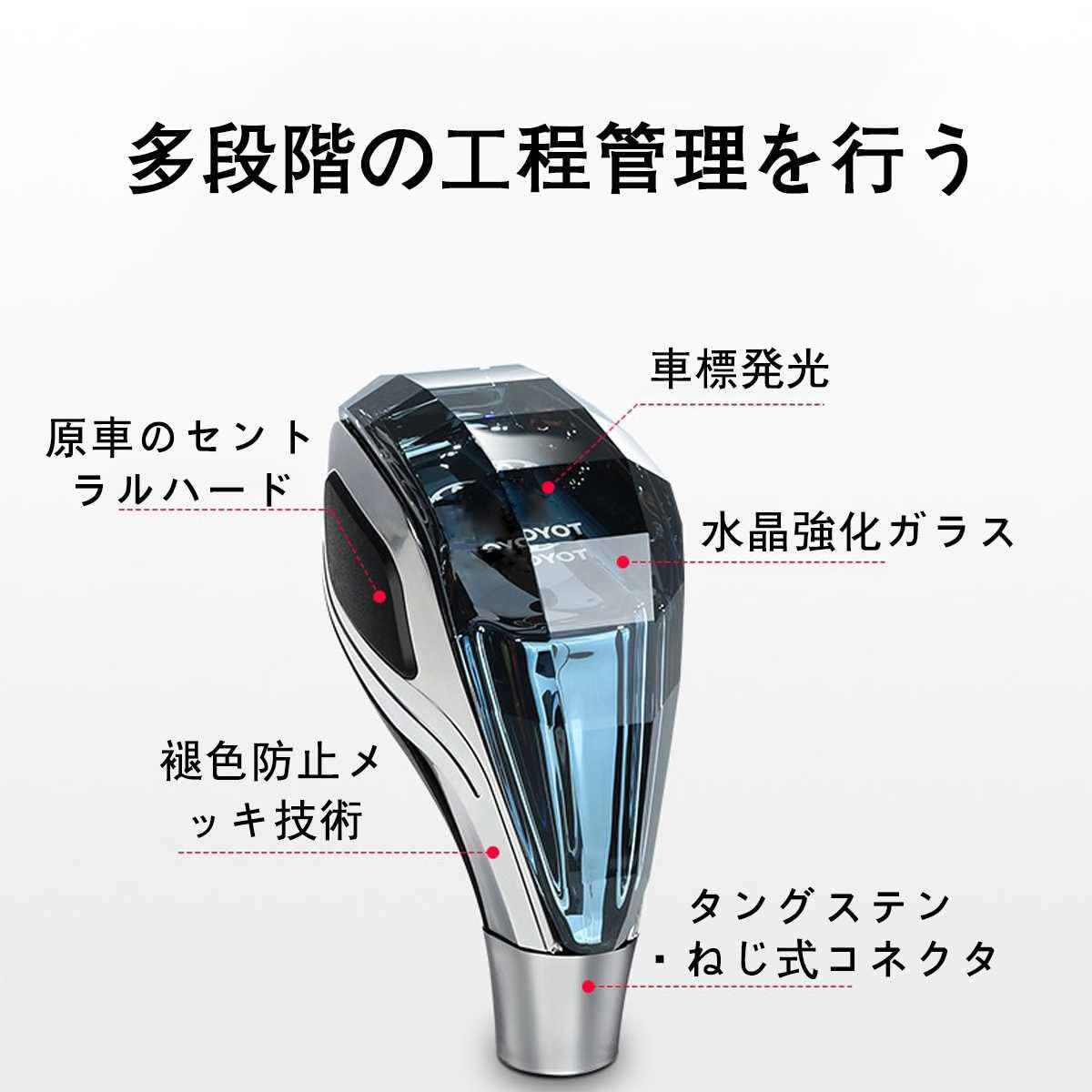 Amazon | シフトノブ シフトレバー ホンダ CR-Zに適用イルミネーション 