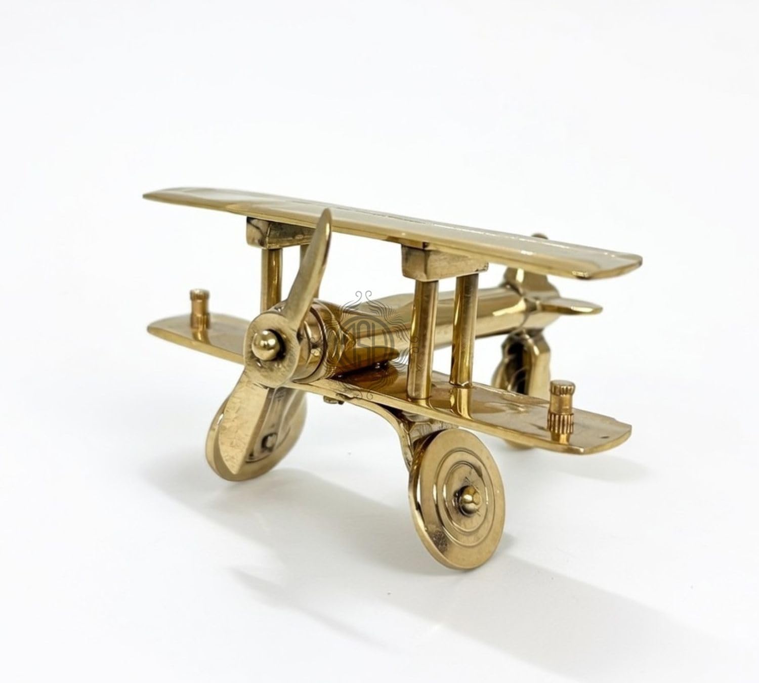 Vintage Brass Jet Plane Showpiece - Home Decor -4 Vintage Brass Jet Plane Showpiece - Home Decor -4