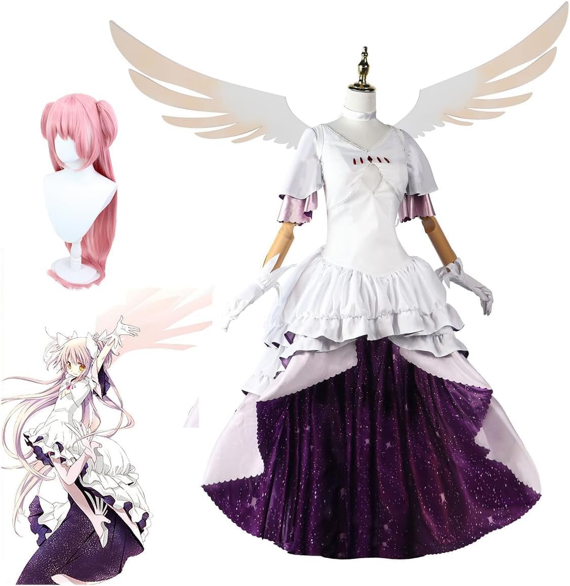 Amazon.co.jp: 魔法少女まどかマギカ コスプレ衣装 鹿目まどか 