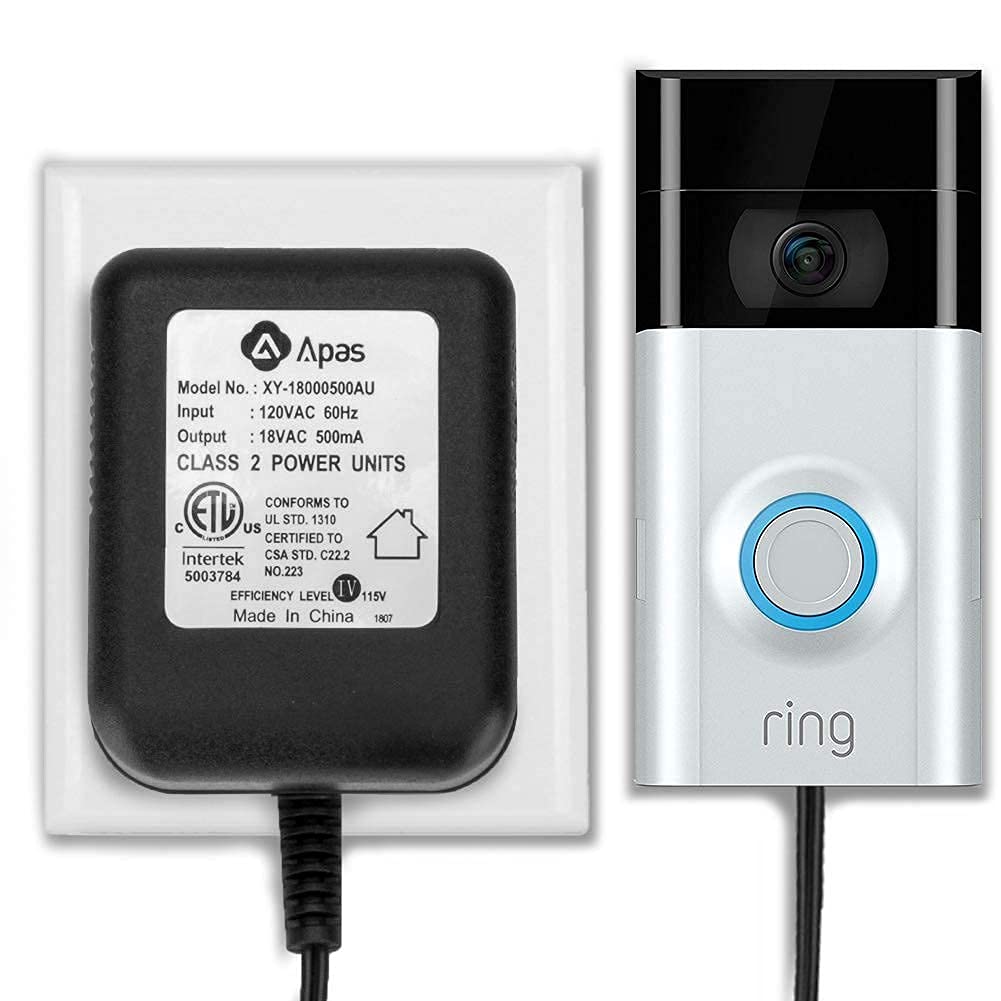 Power Adapter, Video Doorbell Power Supply 18 VAC , Transformer for