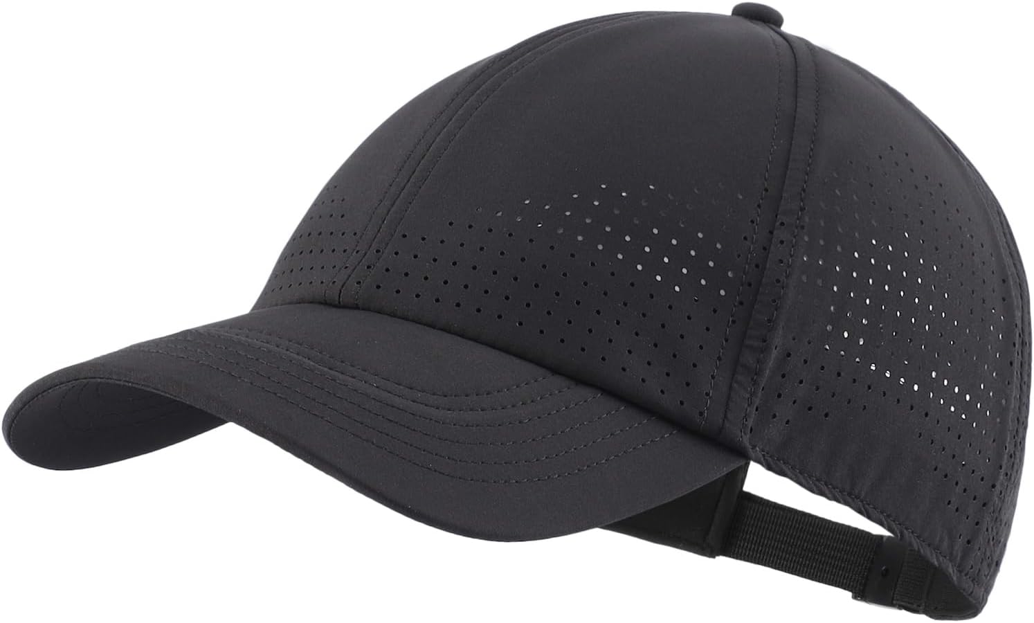 Home Prefer Mens Womens UPF50+ Sun Hat Athletic Adjustable Baseball Cap Quick Dry UV Protection Workout Running Golf Hat