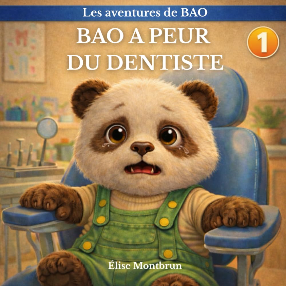 Bao a peur du dentiste: Une histoire douce pour rassurer les enfants avant leur visite chez le dentiste (Les aventures de Bao)