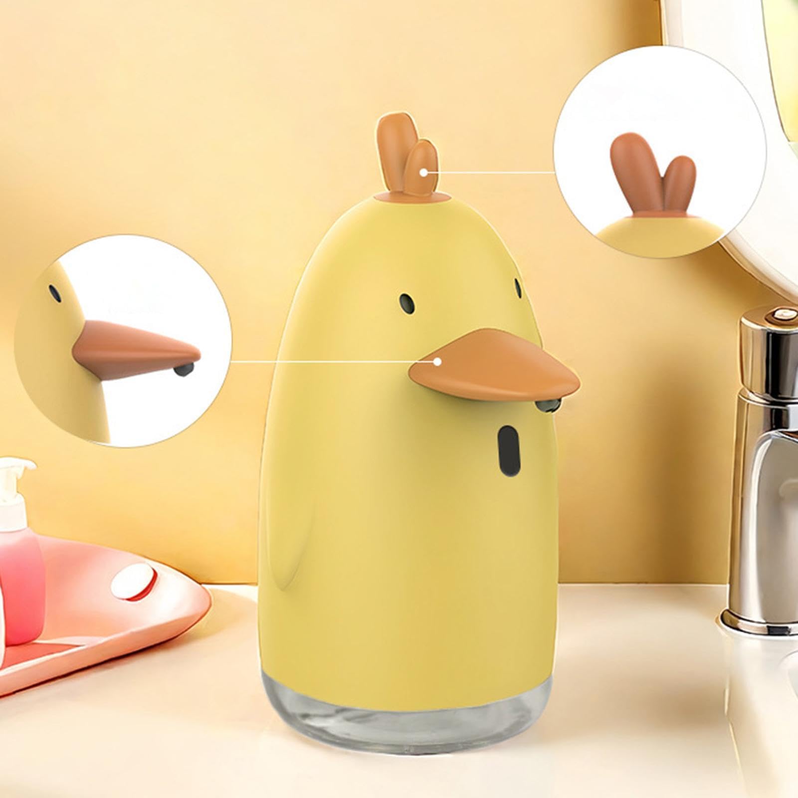 Dispensador Automático de Jabón de 350 Ml, Eléctrico Y Portátil para Baño, Cocina