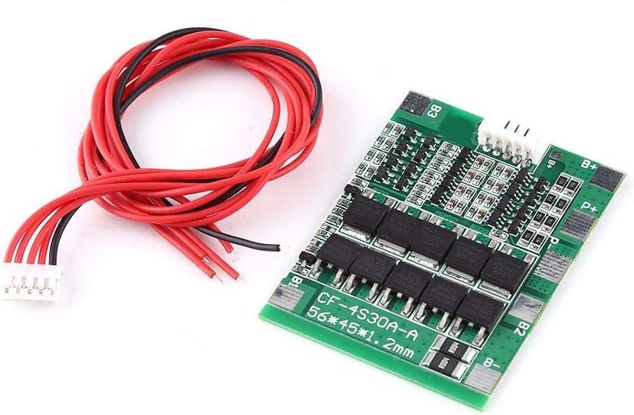 BITSKY INDIA 4S 30A 14.8V BMS Li-ion Lithium Battery Protection Board with Balance PCB Protection Board 18650 Charger Module for Over-Discharge/Over-Current-image-39