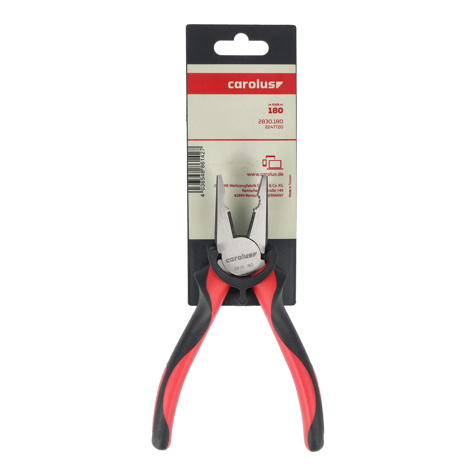 Carolus Combination Pliers 180 mm 2830.180 - Image 2