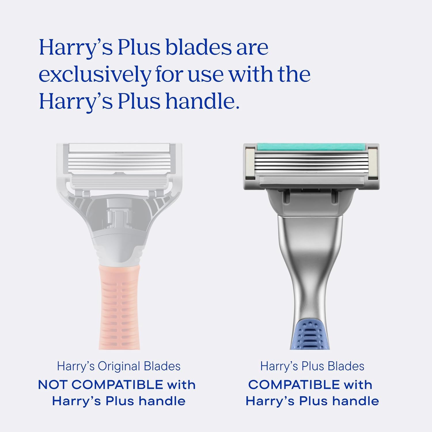 Harry's Razor Blades Refill, (8) Razor Head Refills with Precision Trimmer, 5 Anti-Friction Shaving Blades, Compatible with Harry's Razors for Men — view 6