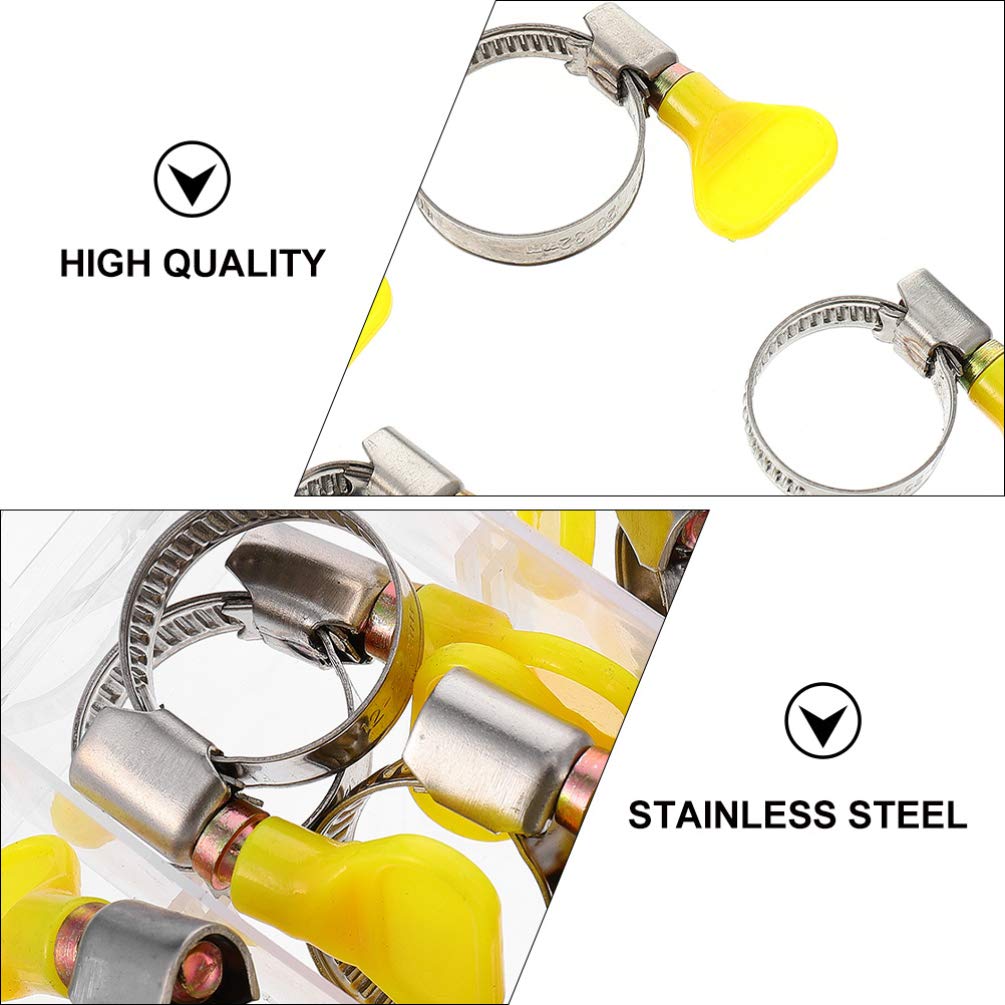 45pcs Handle Hose Clamp Tube Clip Tuel Pipe Clip Fuel Hose Clip Gas Pipe Clip Pipe Clamp Gas Hose Clamp Gas Hose Clip Fuel Hose Clamp