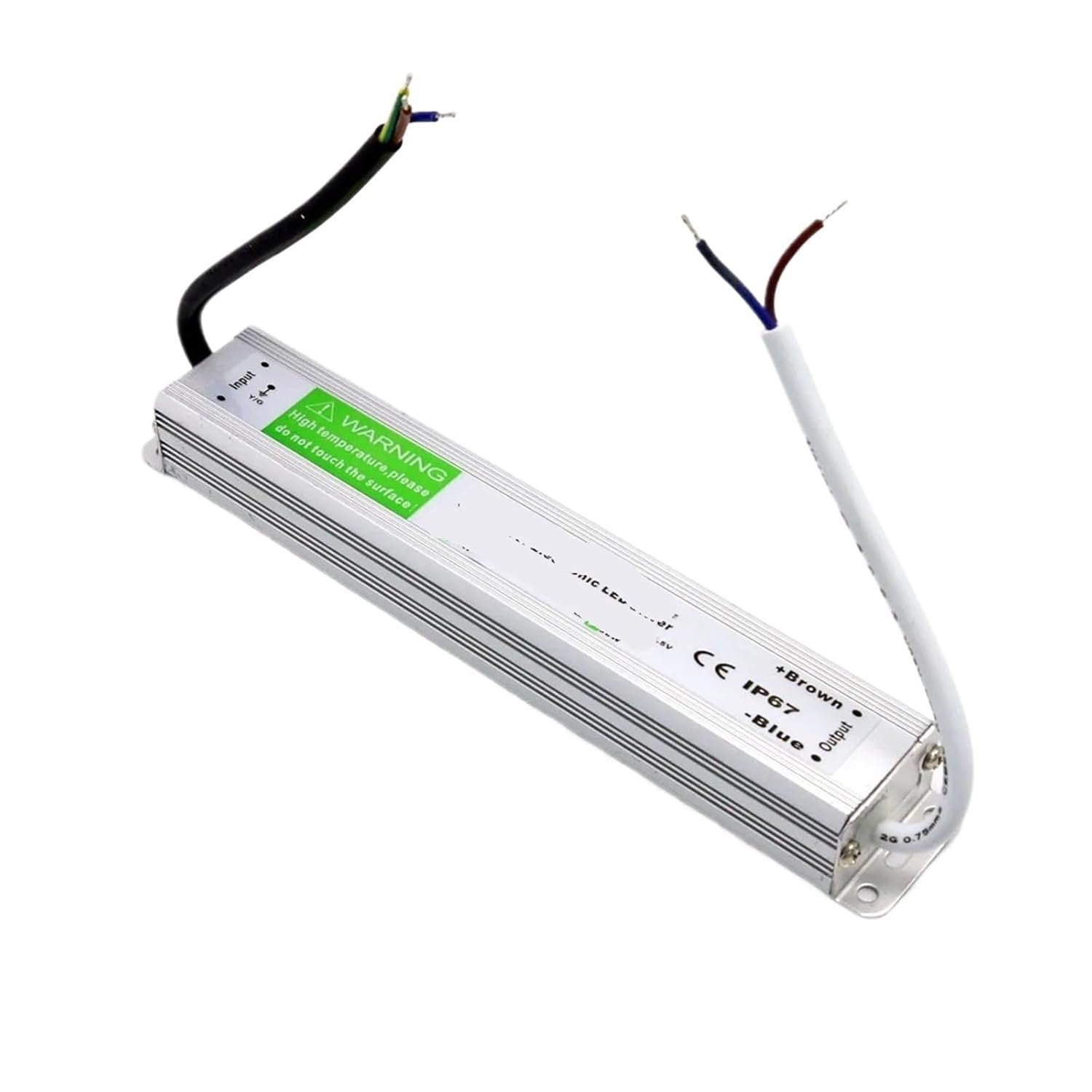 WS DC 12V IP67 IP68 Switching Power Supply Outdoor Waterproof AC 110V - 220V 35W 55W 75W 95W 115W 125W 155W 190W 230W (Color : Waterproof, Size : 12V_10W)