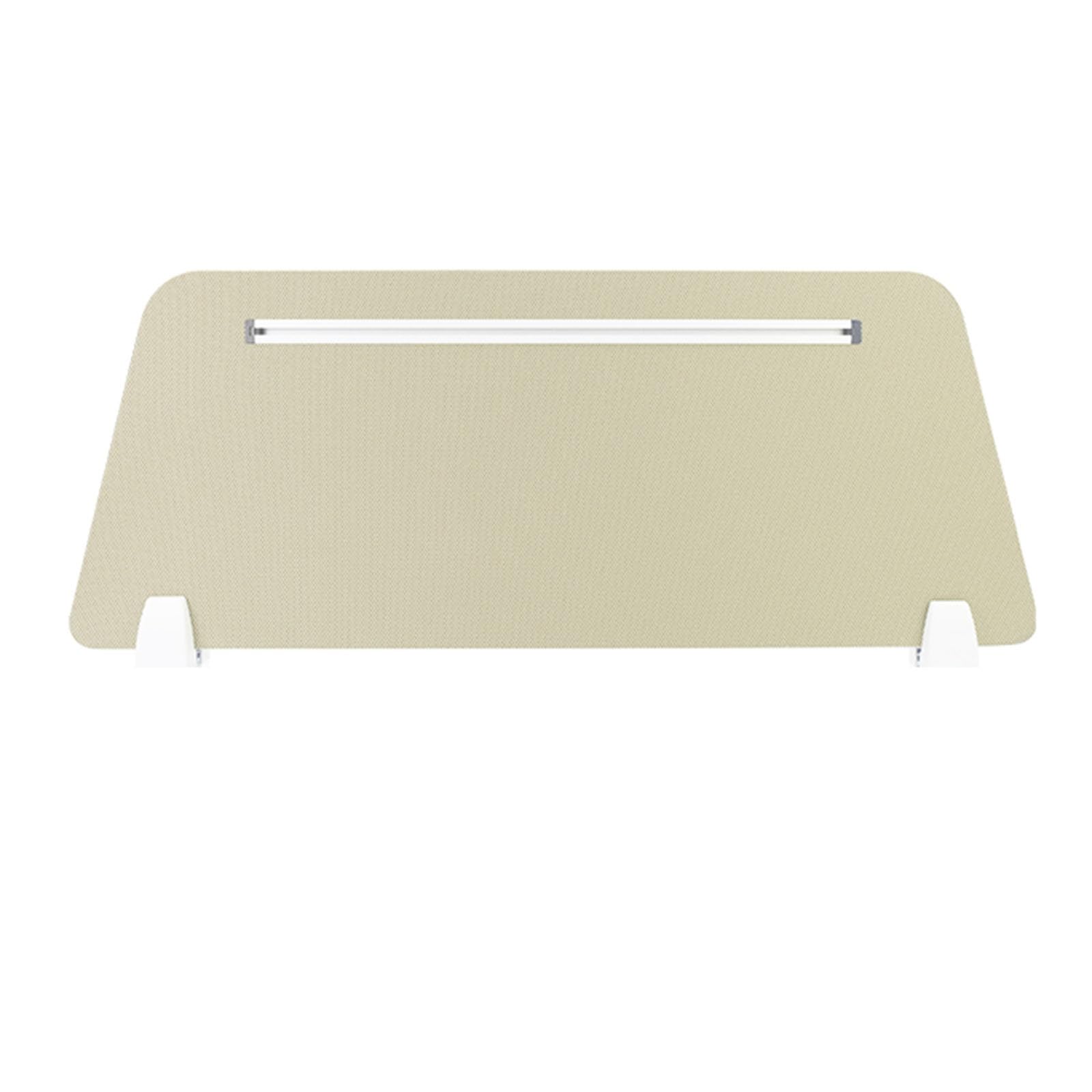 HJYCLFAZU Acoustic Panel & for Desk, Independent Divider, Office Accessories, Reduce Distractions, 90cm x 30cm, White, Ideal Home Work Environments