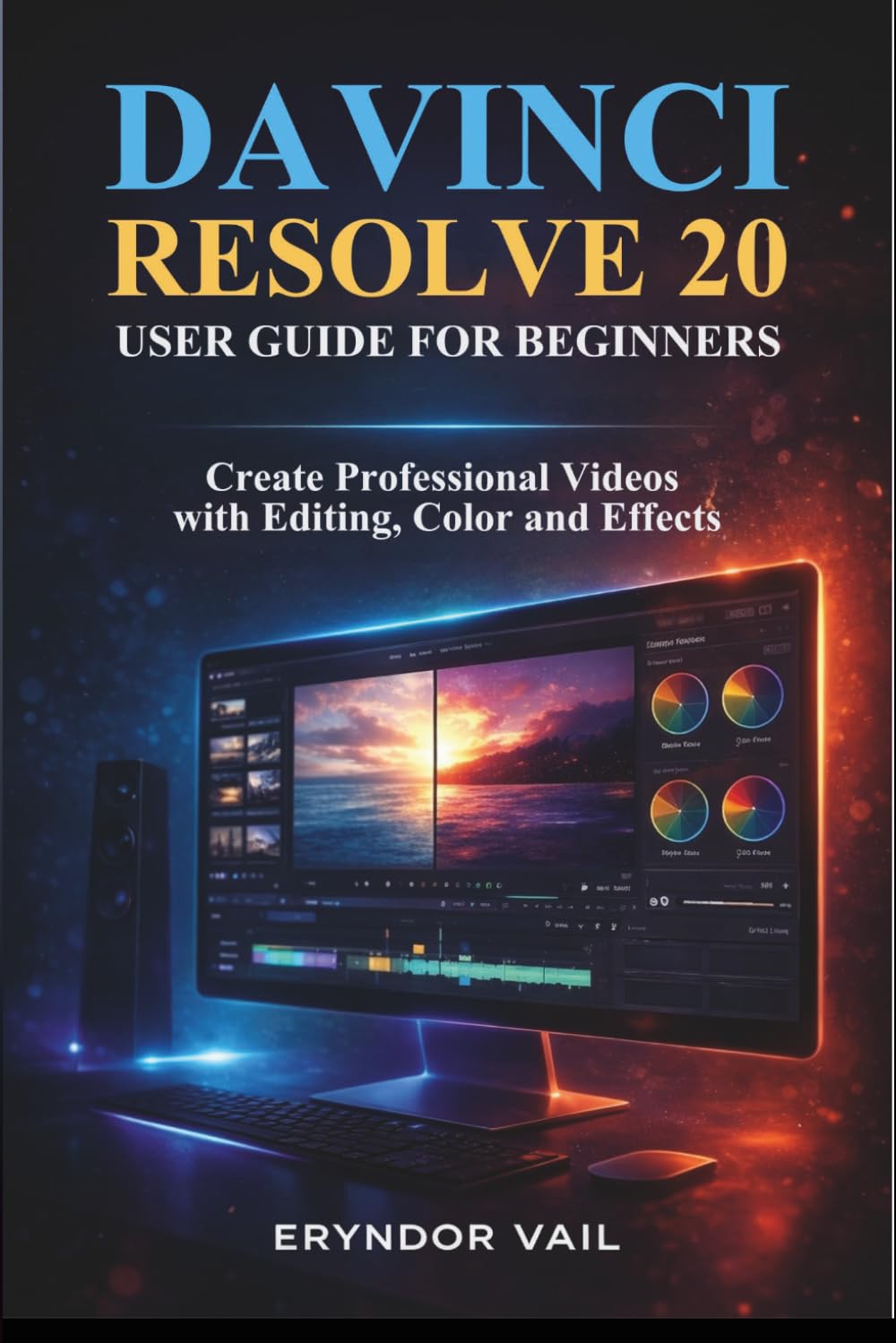 DAVINCI RESOLVE 20 USER GUIDE FOR BEGINNERS: Create Professional Videos with Editing, Color and Effects