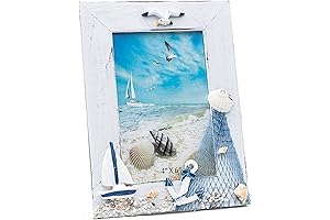 Mediterranean Style Beach Picture Frames