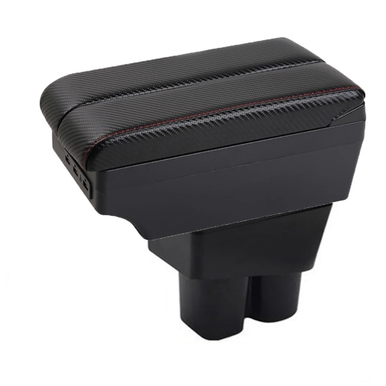 BYHGFDEA Armrest Storage Box For City Car Armrest Auto Storage Box Bracing Heighten Interior Details Retrofit Part