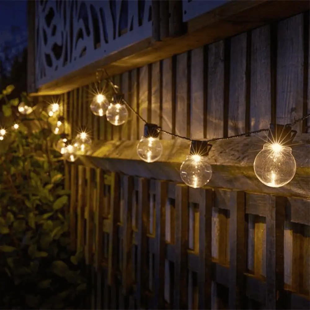 Smart Garden Globulb Led Solar Fairy Lights, 20 Bulbs, Ip44
