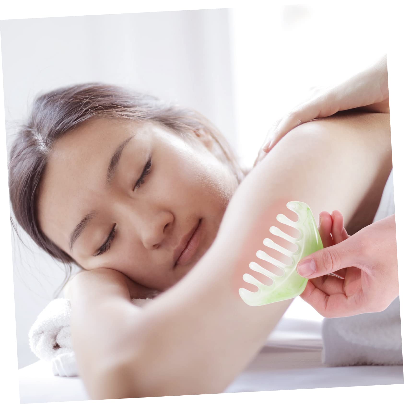 VALICLUD 30pezzi Pettini Massaggianti Resina Per e Corpo Da Pz Per Massaggio e Scraping Ergonomici e Resistenti Per Rilassamento e Benessere Della