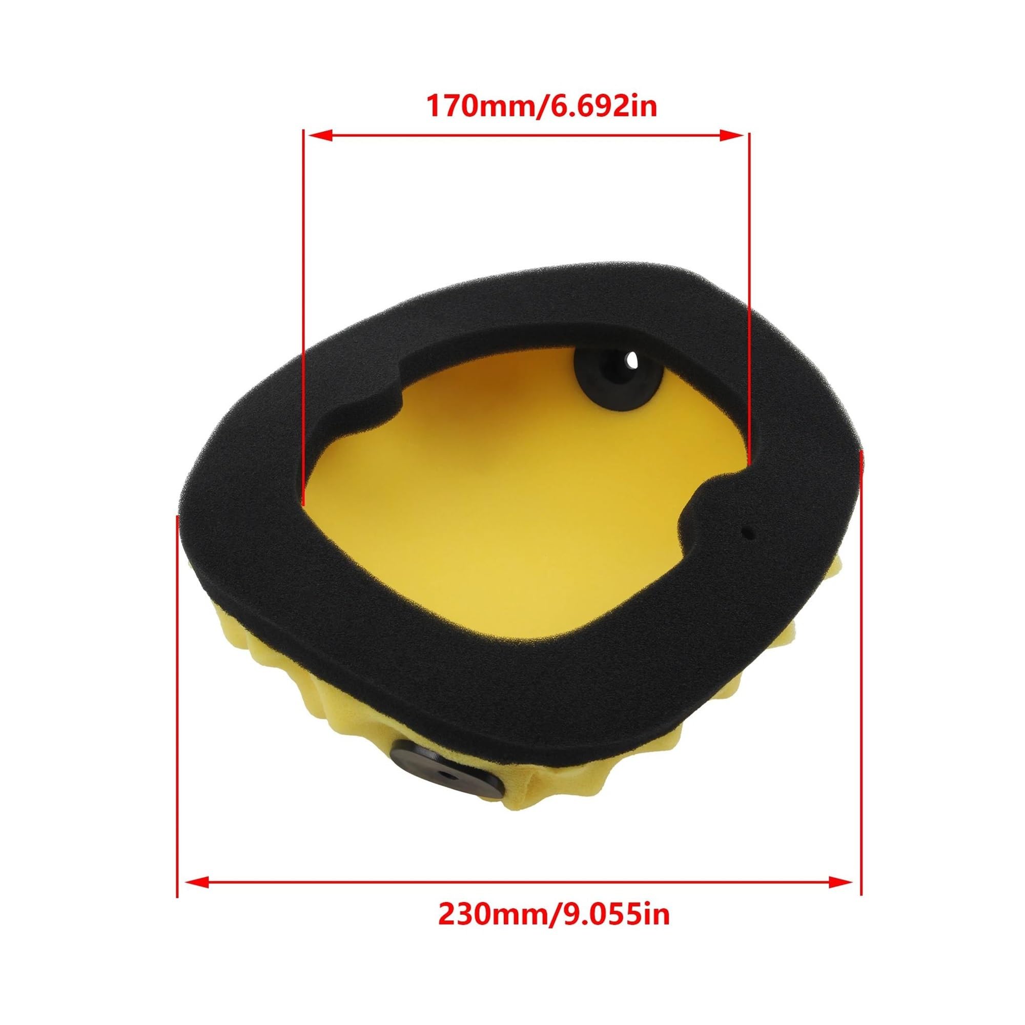 Filtro Aria In Spugna Per Motocross Per XCFW XCW EXC EXCF SXF SX XC XCF (modelli 2016, 2017-2022, 2024)