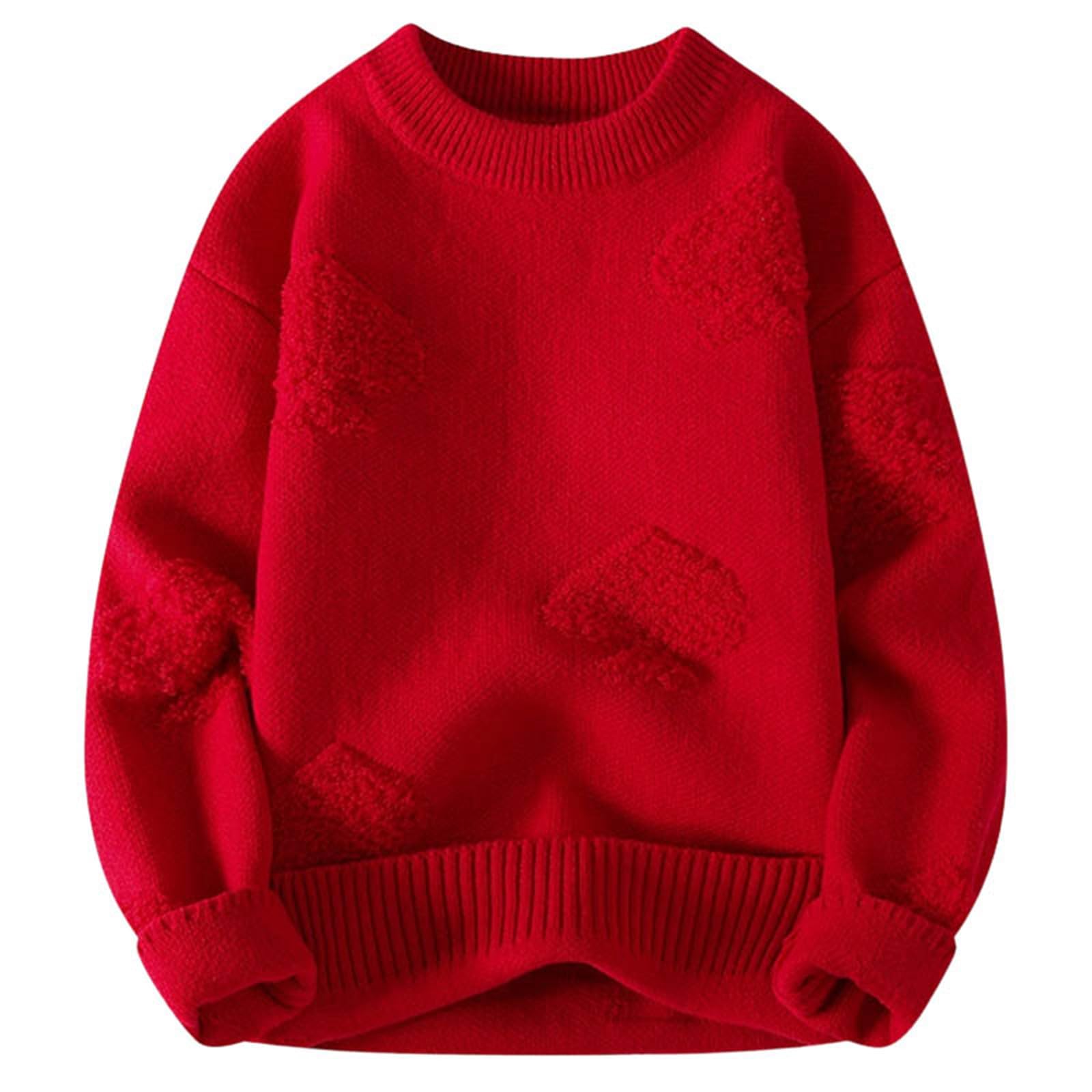 Generisch Jersey de punto con agujero para hombre, Y2K, sudadera Harajuku Suéter de punto de gran tamaño, capa base rasgada, suéter de invierno, suéter vintage a cuadros