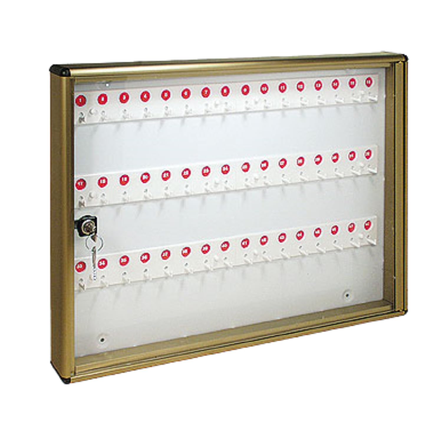 Alubox BC 48 Bacheca per 48 Chiavi Bronzo - 4