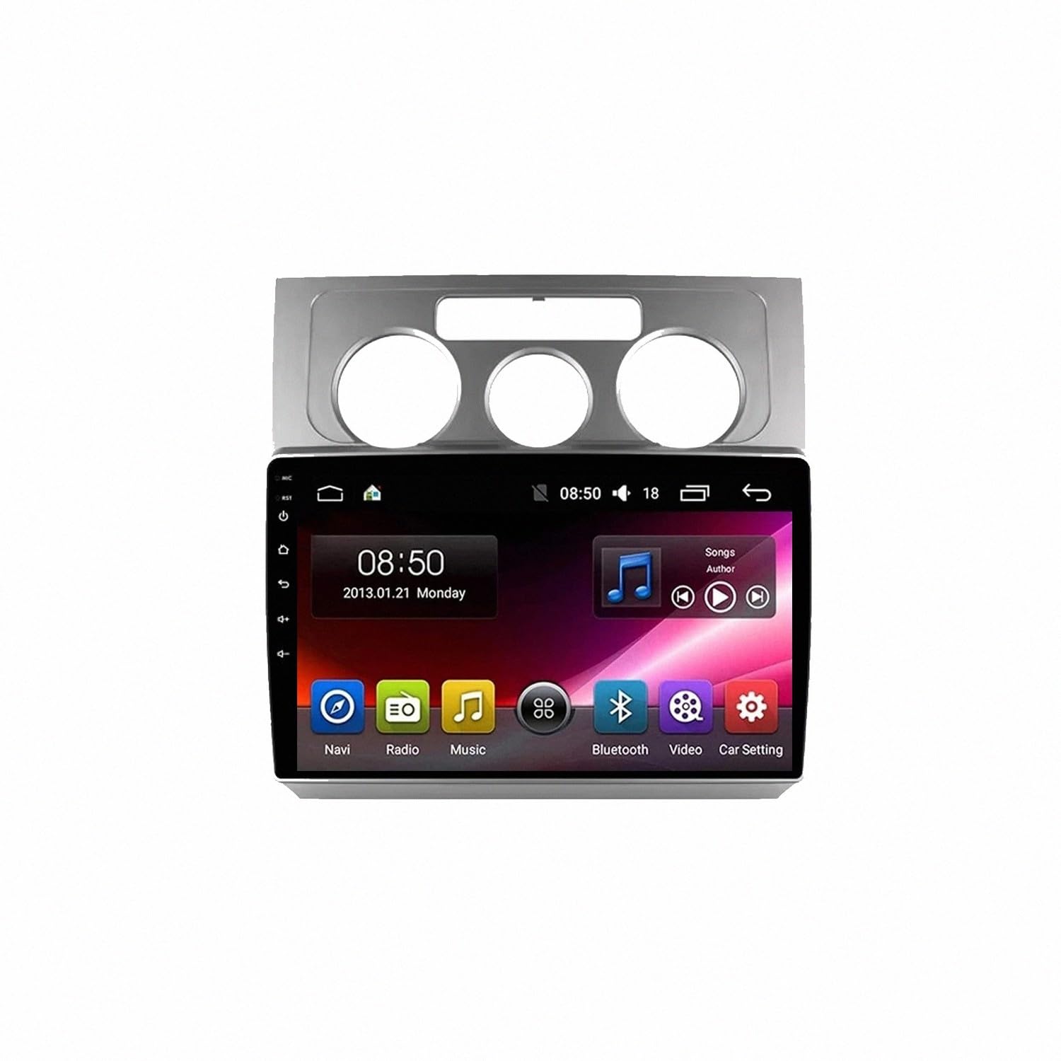 Radio 2 DIN para Touran con Siri para conducir sin soltar el volante 8