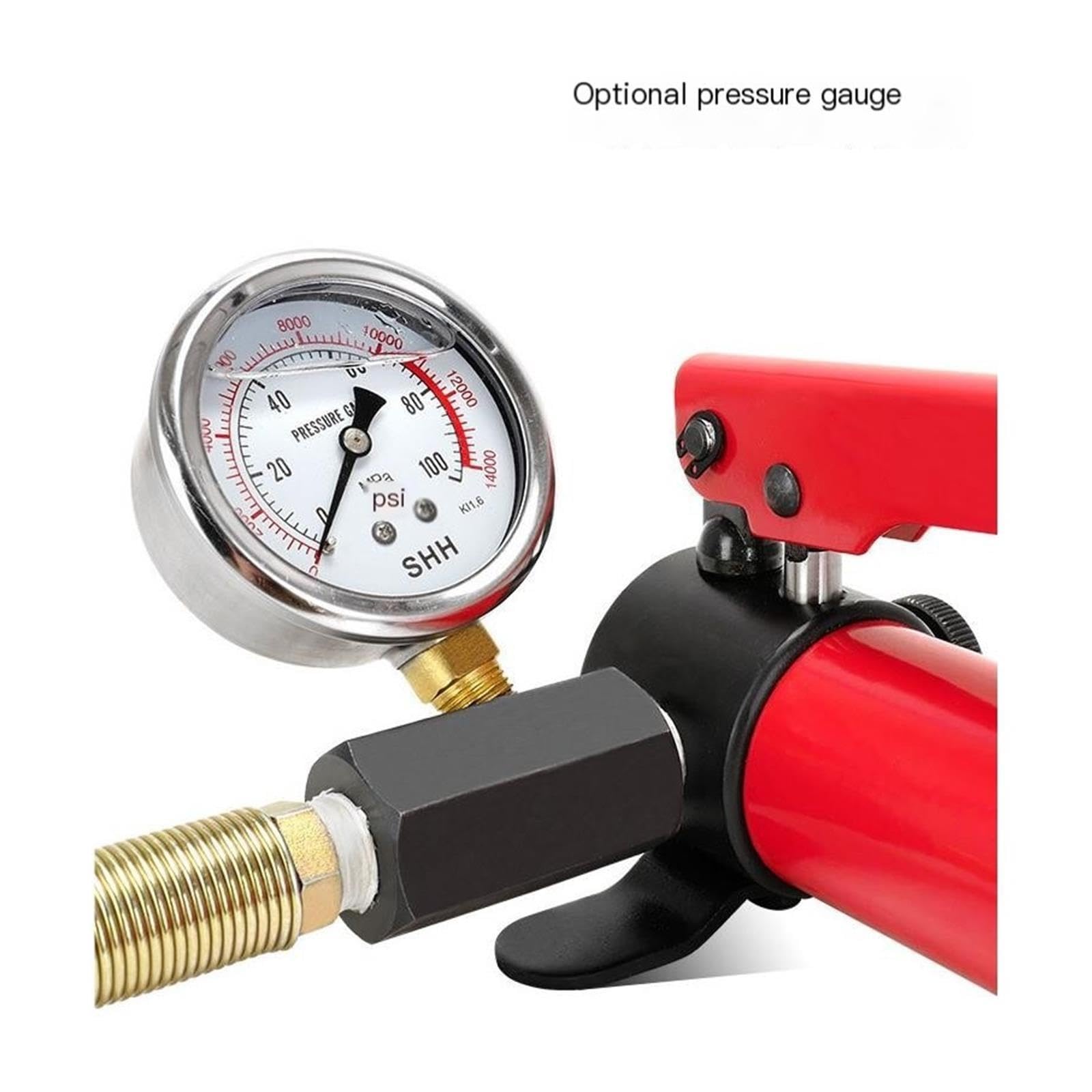 Manuelle Hochdruck-Hydraulikpumpe, Handpumpe mit zwei Geschwindigkeiten