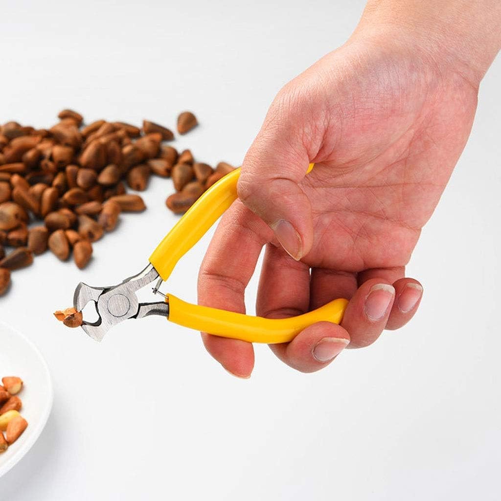 Nut Cracker/Plier Tool Pine Nut Pliers, Melon Seed Clamp, Opening Tool, Pine Nut Peeling Nut Pliers, Hardware Tools, Mini Hand Pliers,End Cutting Pliers Nutcracker/Cracker Opener