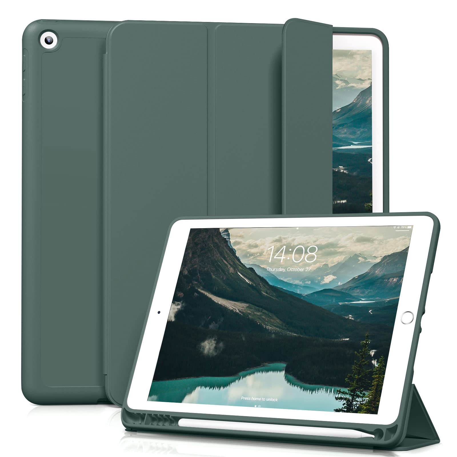 Amazon | Aoub iPad 9.7 インチ 第5 第6世代 (2018/2017) ケース 