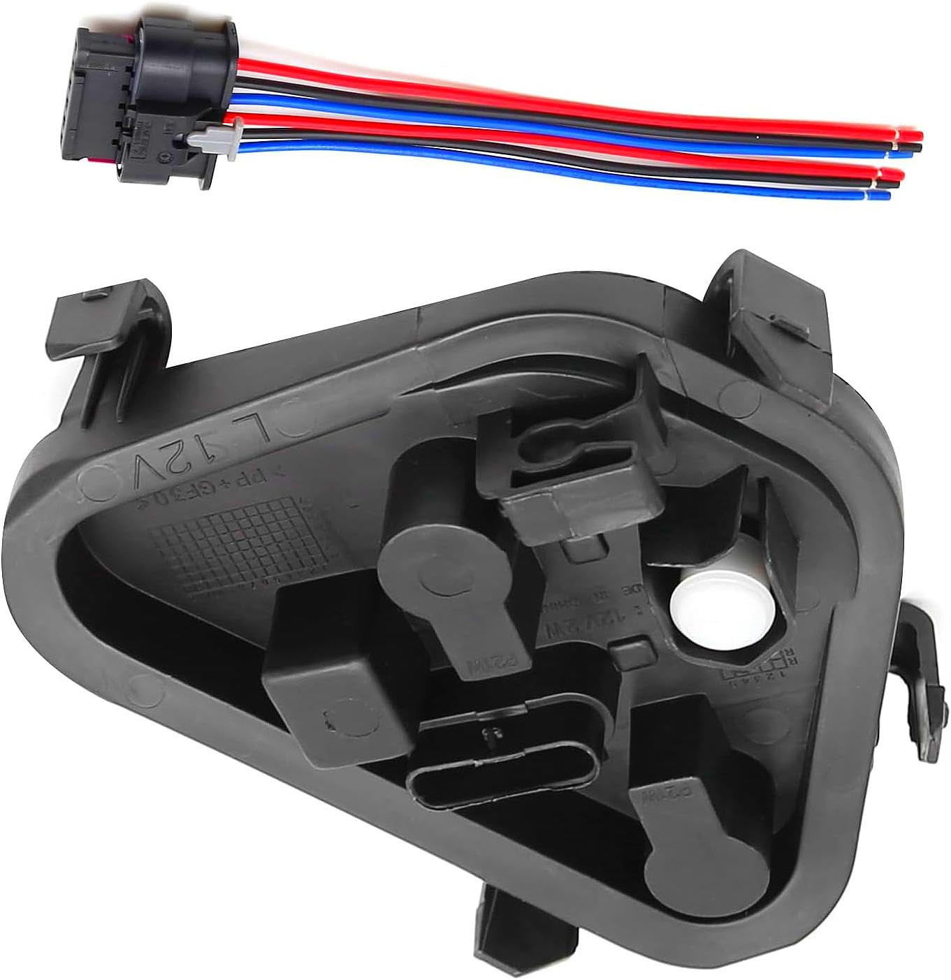 – Rear Left Tail Light Bulb Holder with Wiring Plug for BMW 3, Stop Socket Left N/S Side, Car Tail Lamp Bulb Socket, for BMW 3 Series F30 F80 316d 318d 318i 320d 320i 330d 330e 340i M3 63217313043