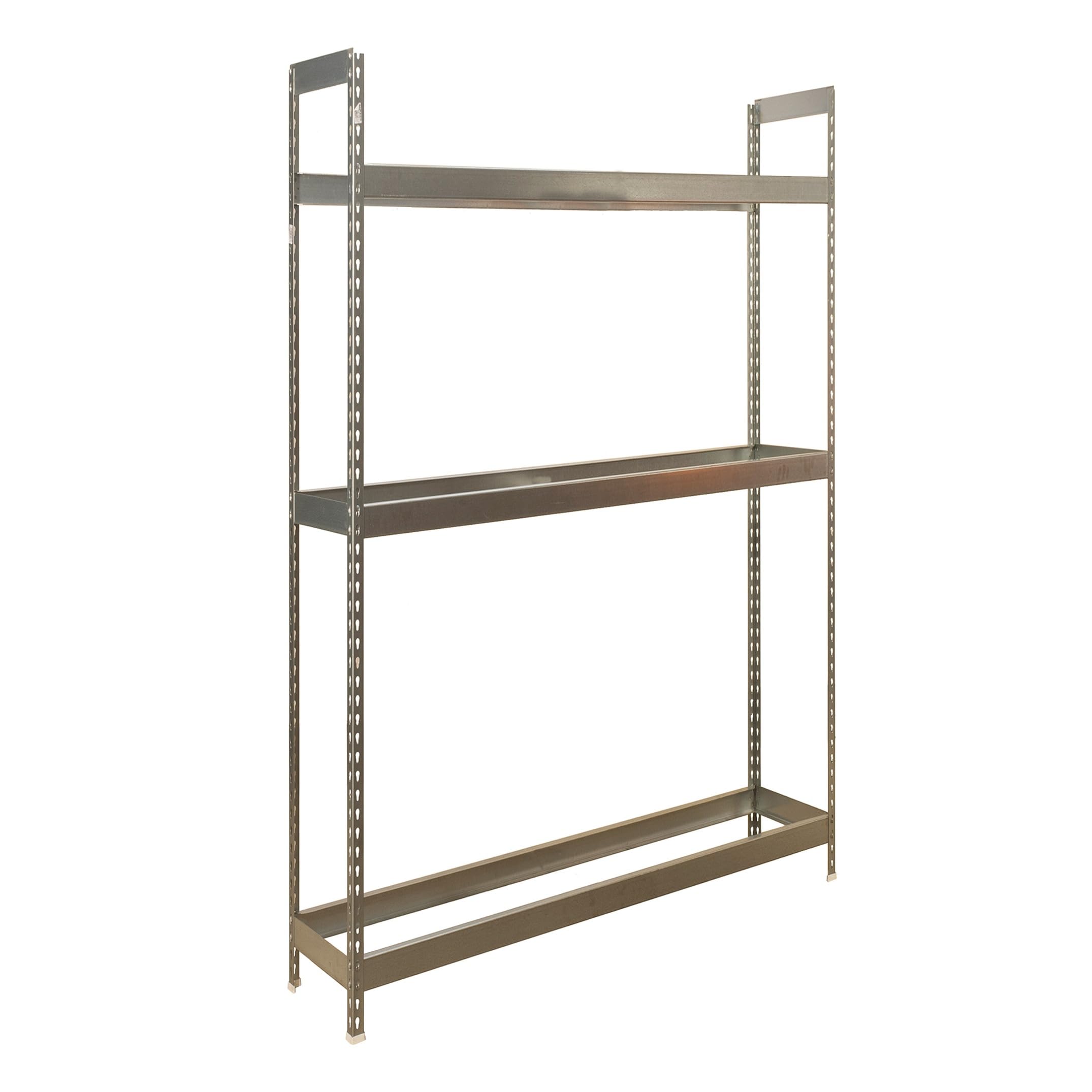 Simon Rack Estantería para Neumáticos, Soporte Neumáticos, 3 Niveles, Alta Capacidad Carga 120 kg, 2000x1200x450 mm, Estantería para 12 neumáticos, Galvanizado - Simonauto