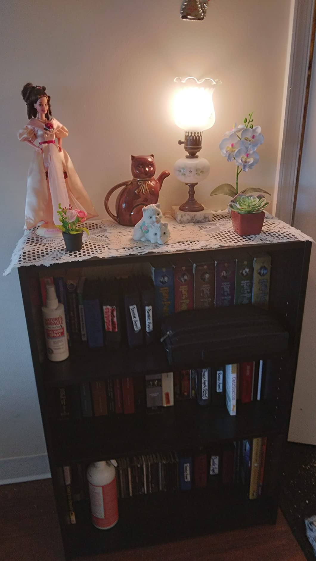 12/mo Finance Sauder Beginnings 5Shelf Bookcase, Brook Cherry Finish Buy Now, Pay Later