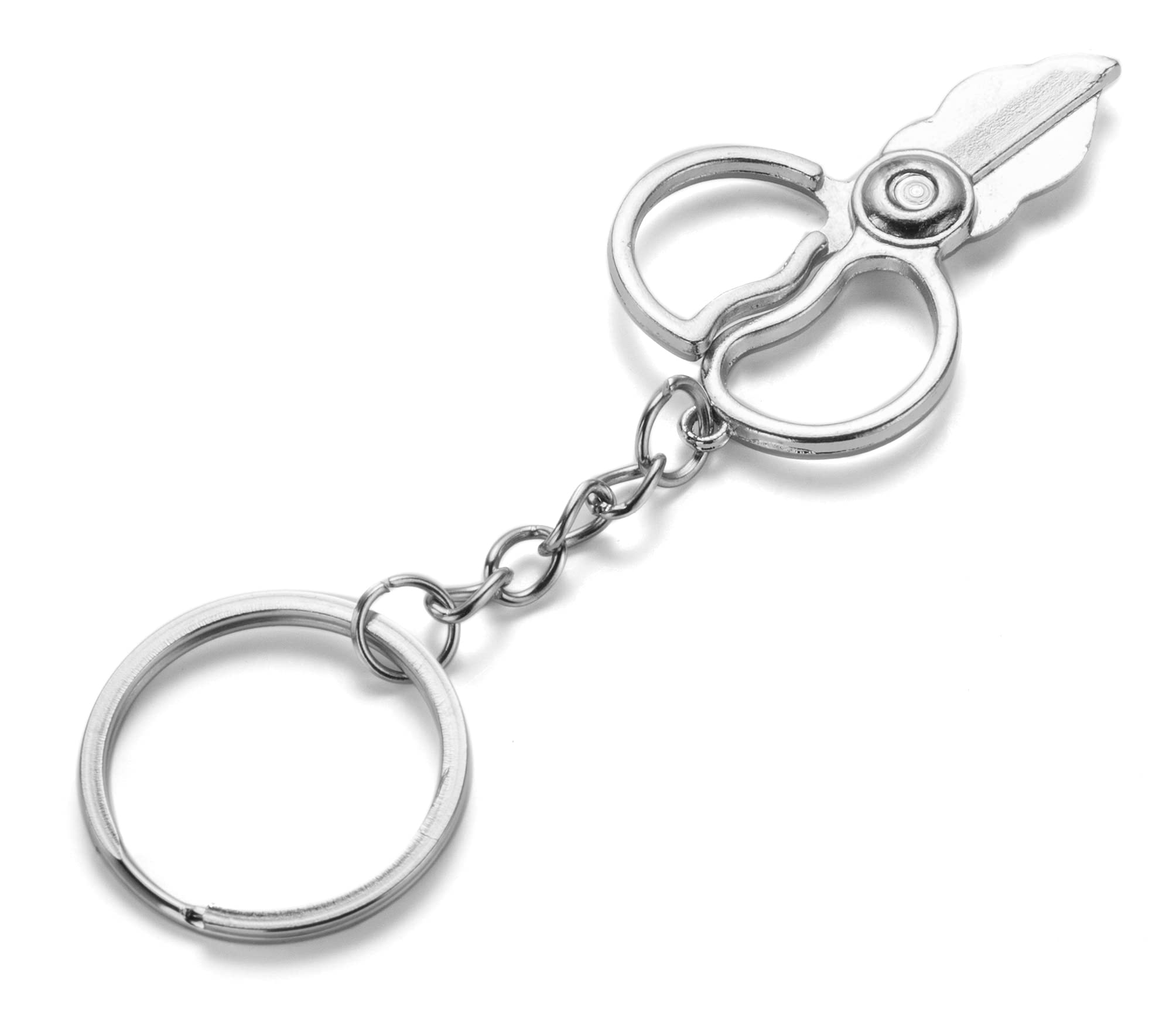 Komonee Men's Shears Metal Hand Tool Keychain – Novelty Mini Toolbox Key Ring For Labourers, Builders & Diy Enthusiasts