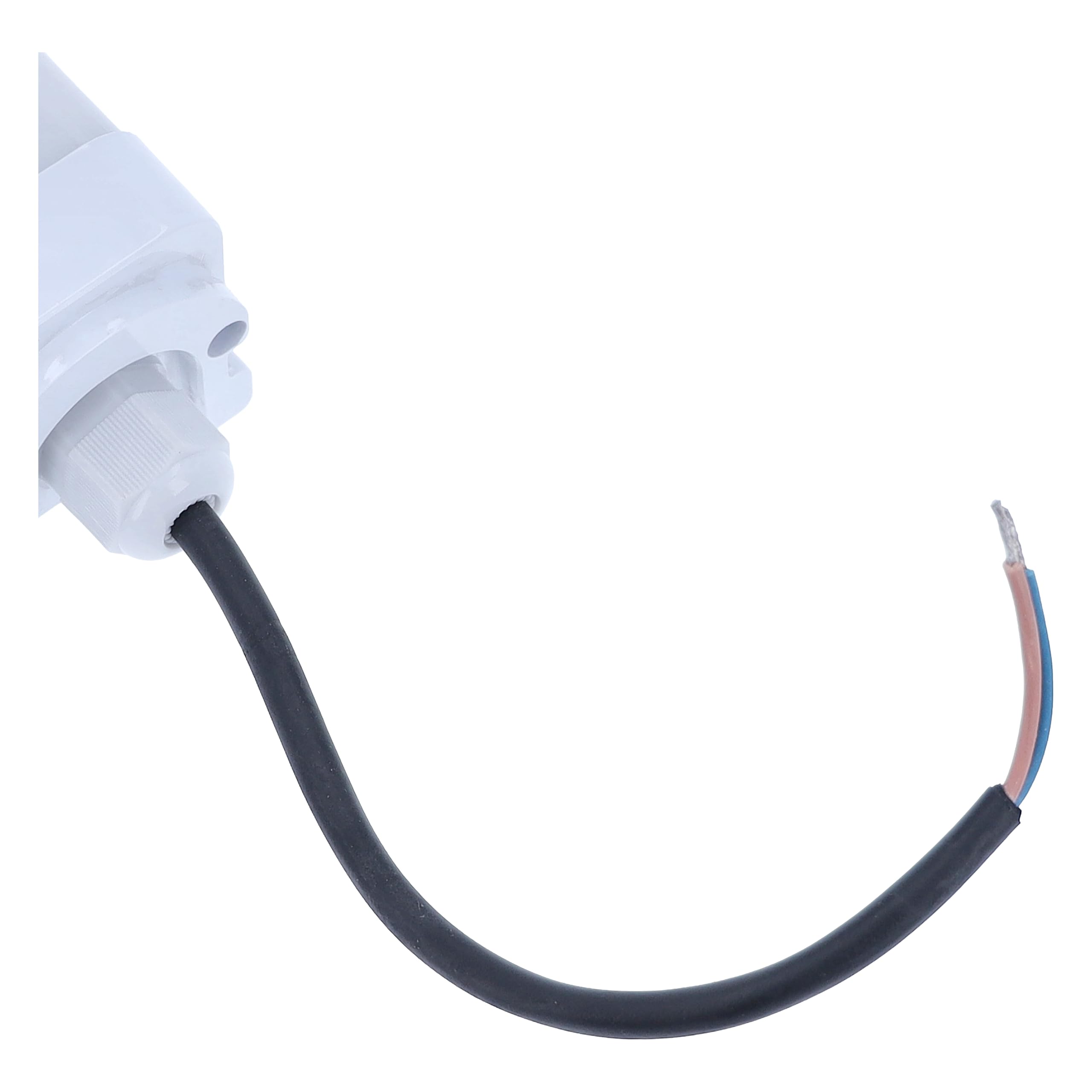 as – Schwabe lampa do wilgotnych pomieszczeń 24 W, 2700 lumenów – IP65 wytrzymała i wodoszczelna – 4000 K neutralna biel – lampa sufitowa z kablem przyłączeniowym 20 cm H05RN-F 2 x 1,0 – lampa wannowa