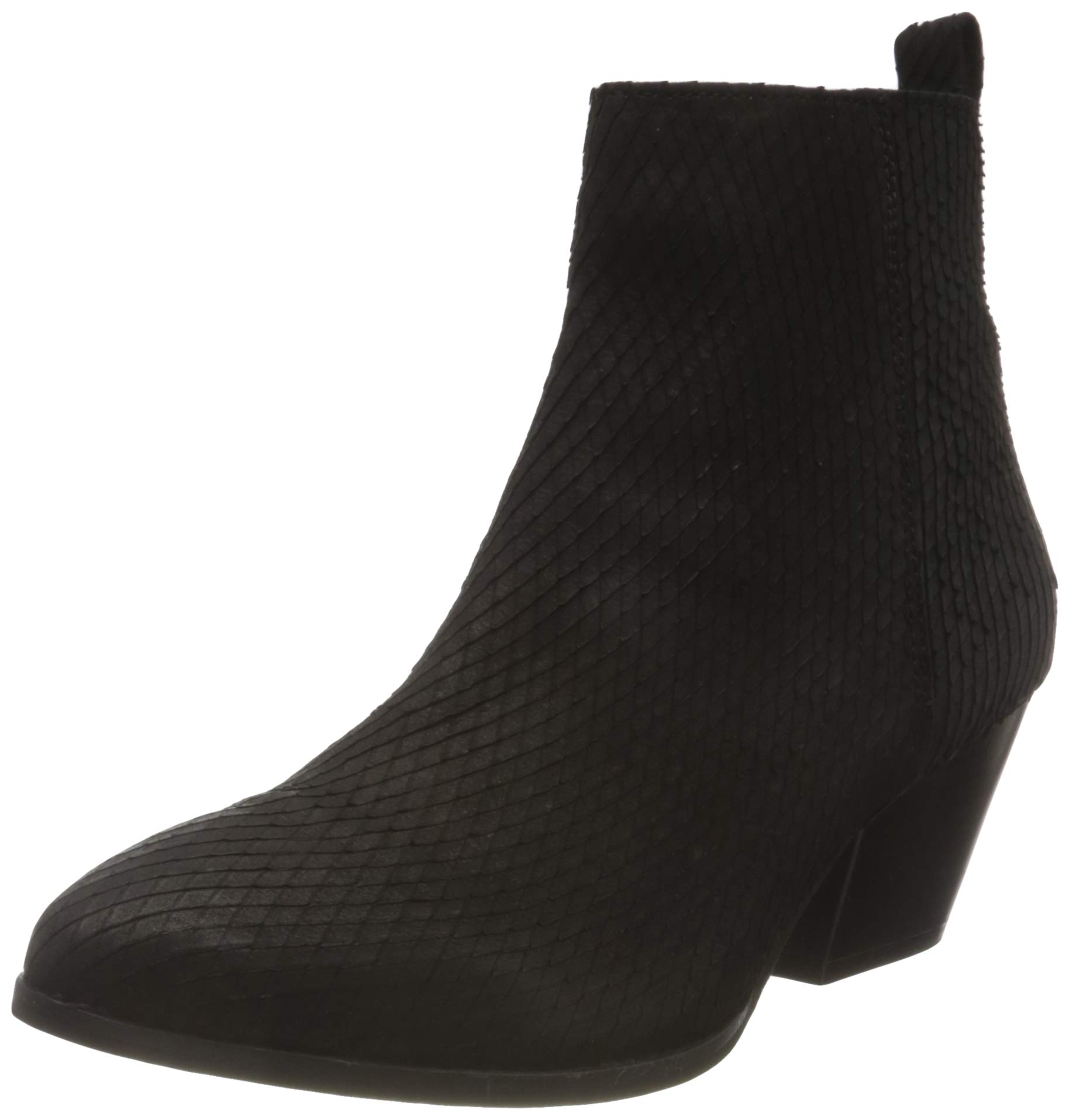 Buffalo Women’s Bootie,Snake Black,3.5 UK
