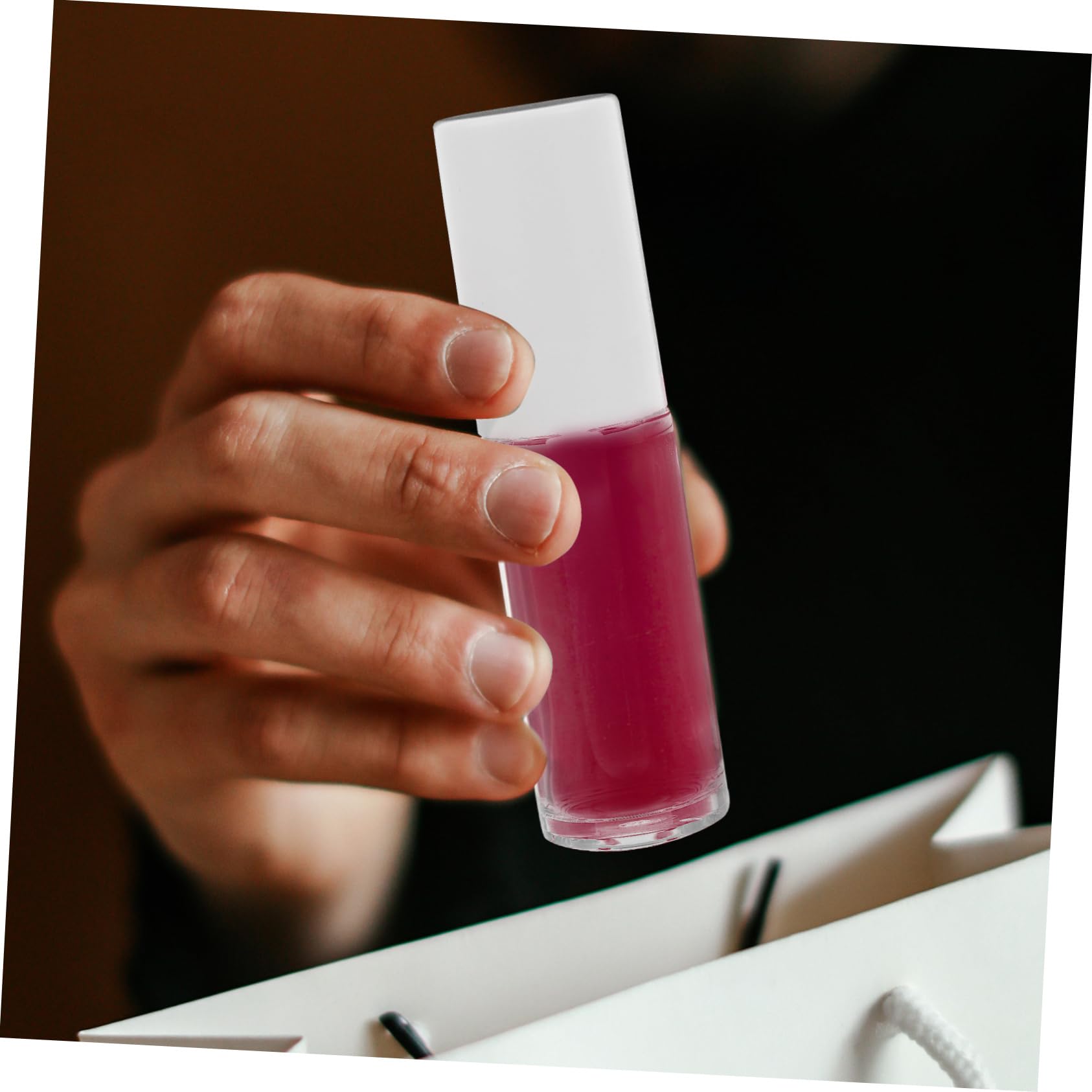 15 Pezzi Tubetti Lucidalabbra 10ml Petg con Applicatori | Bianco, Chiusura Ermetica e Riutilizzabile, Formato Portatile per Shopping All'aperto e Feste