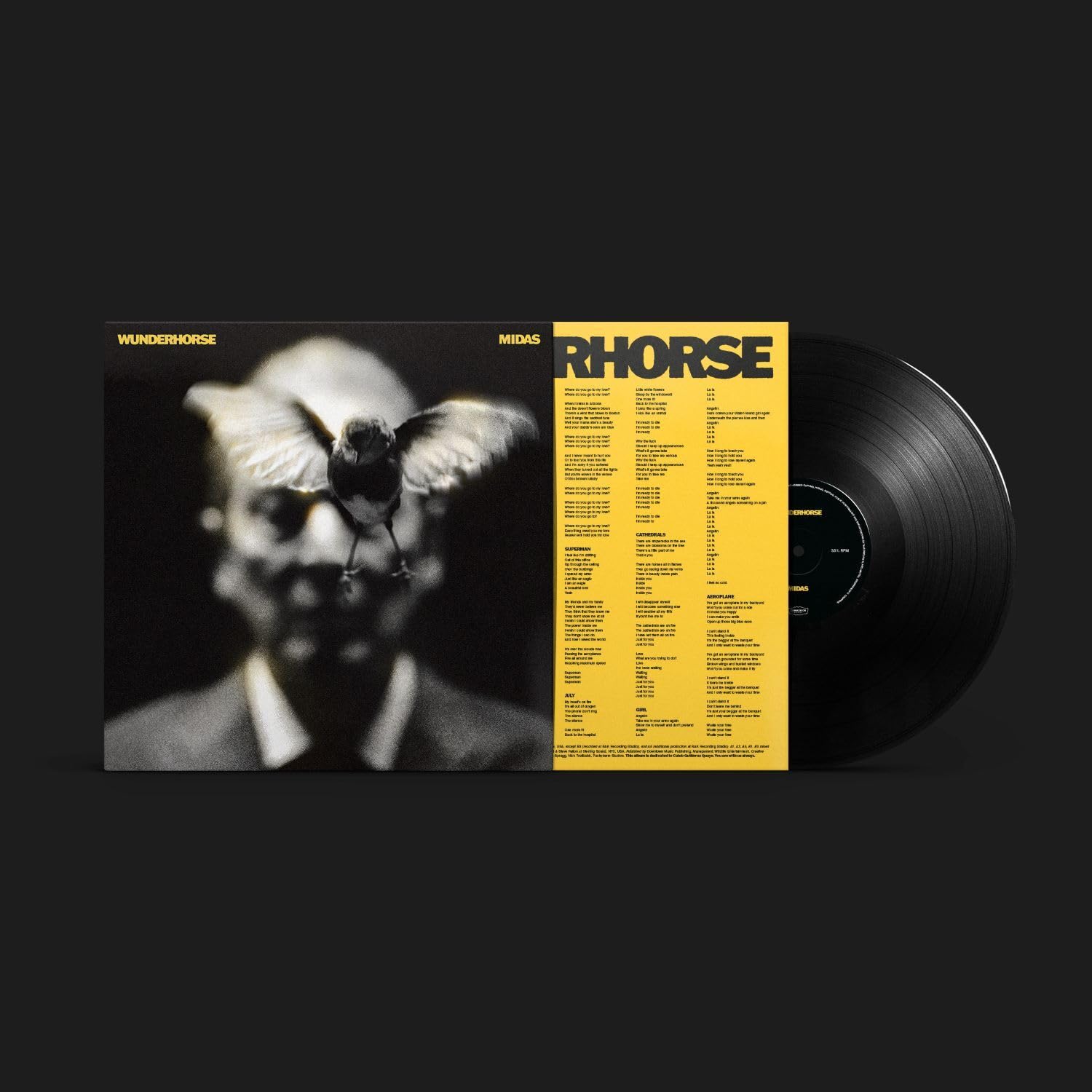 Wunderhorse - Midas - Zoetrope- Blood Records - /750 Mint Vinyl