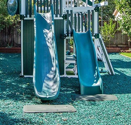 Playsafer Playground Safety Rubber Wearmat for Swingsets and Slides - 1