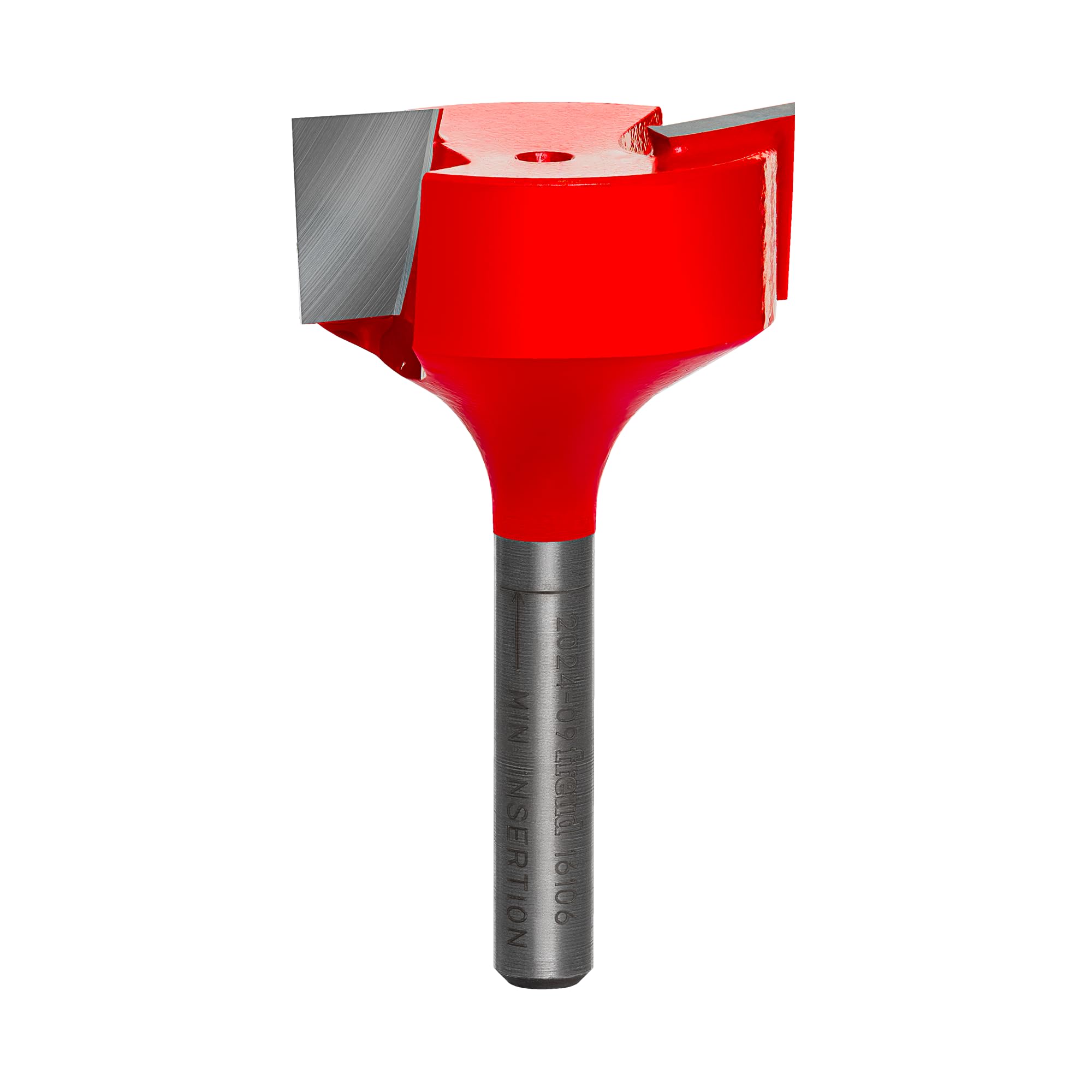 Freud Spoilboard Surfacing & Mortising Bit - Ideal for CNC, Handheld, and Table Routers - 1-1/4" Diameter, 1/4" Shank, 18,000 Max RPM - 16-106
