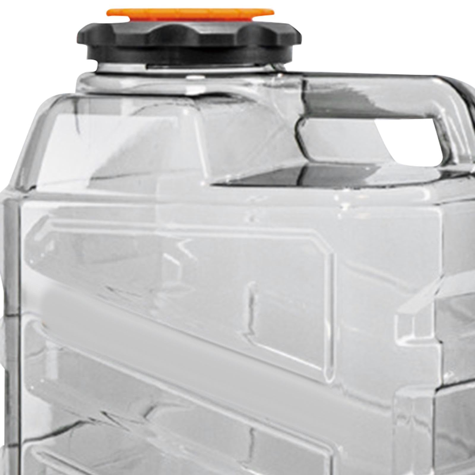 Contenitore per Acqua Secchio Trasparente Serbatoio Riutilizzabile Bidone per Bevande con Chiusura Ermetica a Prova di Perdite Adatto per Emergenze a, 20 Litri