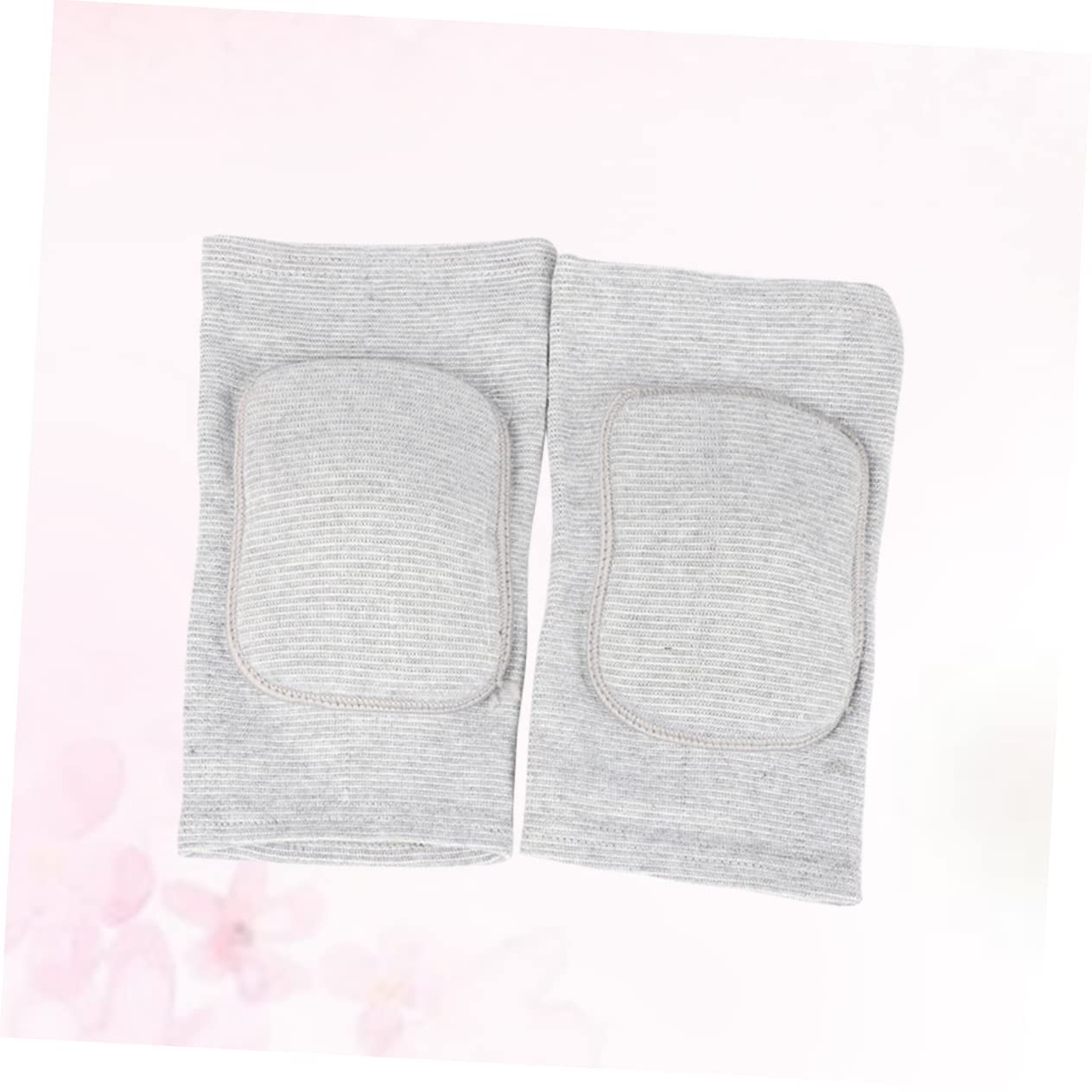 SOESFOUFU Foam Pads for Exercise 2pcs Clc Knee Pads Sponge Support for Basketball (grey)