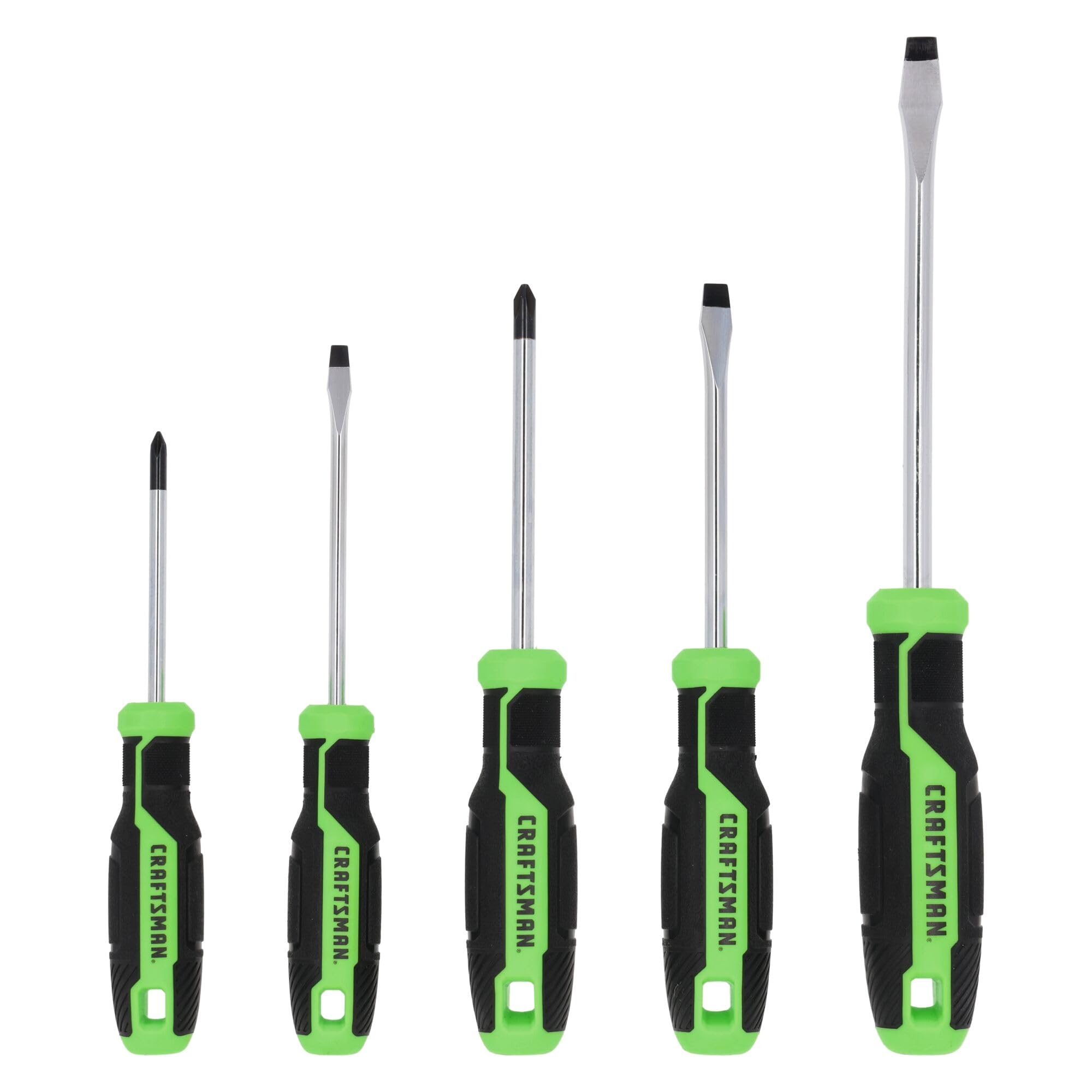 Tournevis aimantés CRAFTSMAN CMHT65135 haute visibilité pour un vissage précis