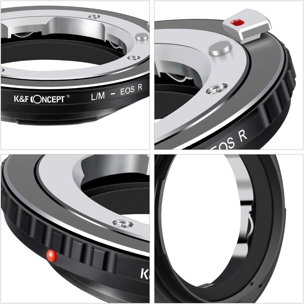 K&F Concept Lens Mount Adapter for Leica M Mount Lens to Canon EOS R Camera Body