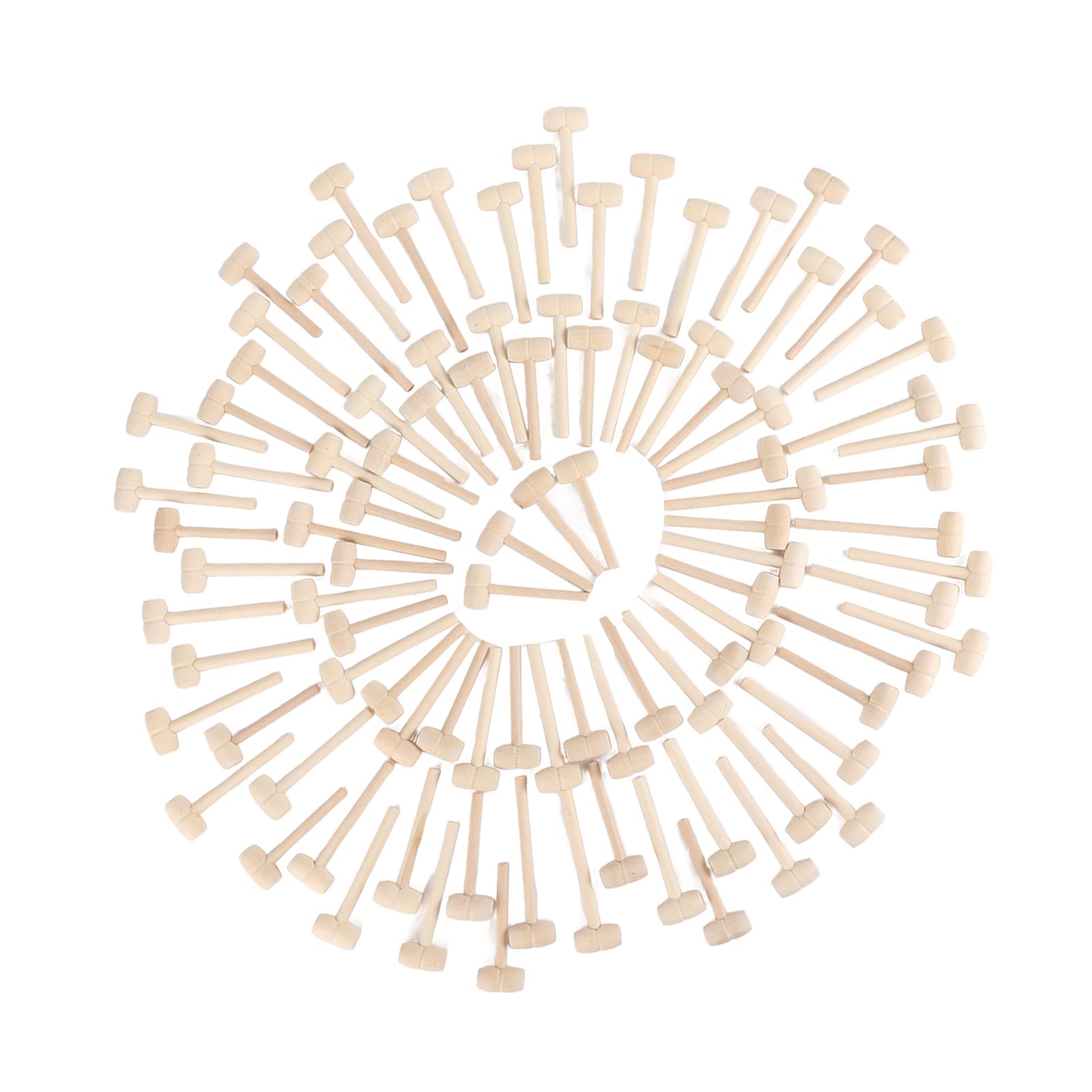 Mini Wooden Hammers, Portable Heart Hammer Practical Improve Hand Eye Coordination for Chocolate Heart