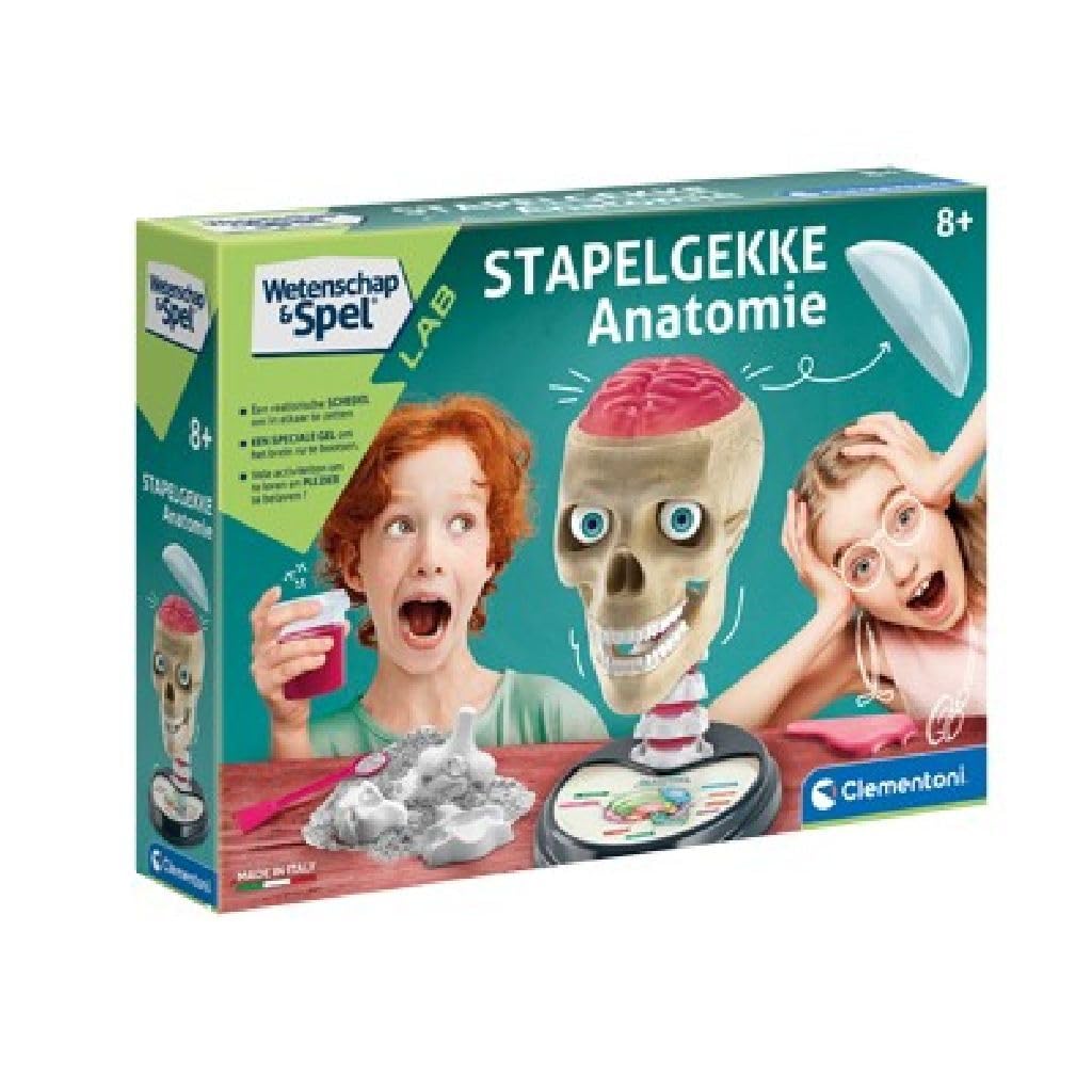 Clementoni Scienza & Gioco Anatomia Lab Malattia Laboratorio Scientifico Kit Sperimentazione Bambini 8+ Anni 56009 Multicolour