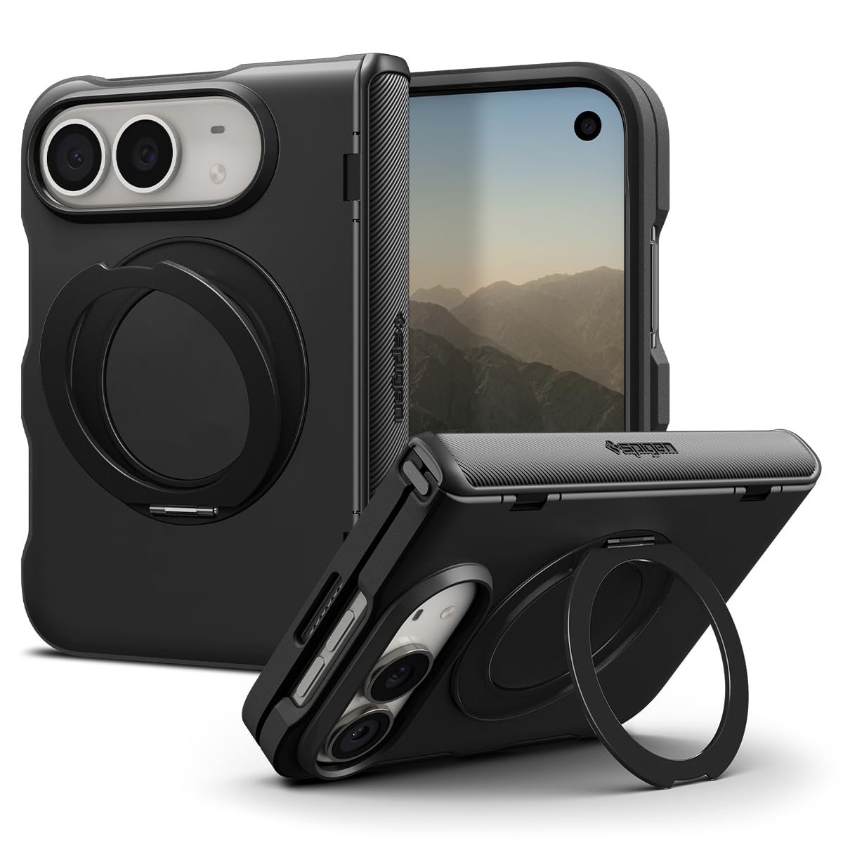 Spigen Slim Armor Pro S MagFit Coque pour iPhone Duo
