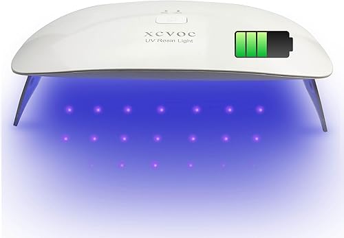 Large UV Light for Resin Curing Lamp,Teeth Gems,Screen Printing,UV Glue,Glass Windshield Repair,3D Printer UV Resin Fast Curing Lamp