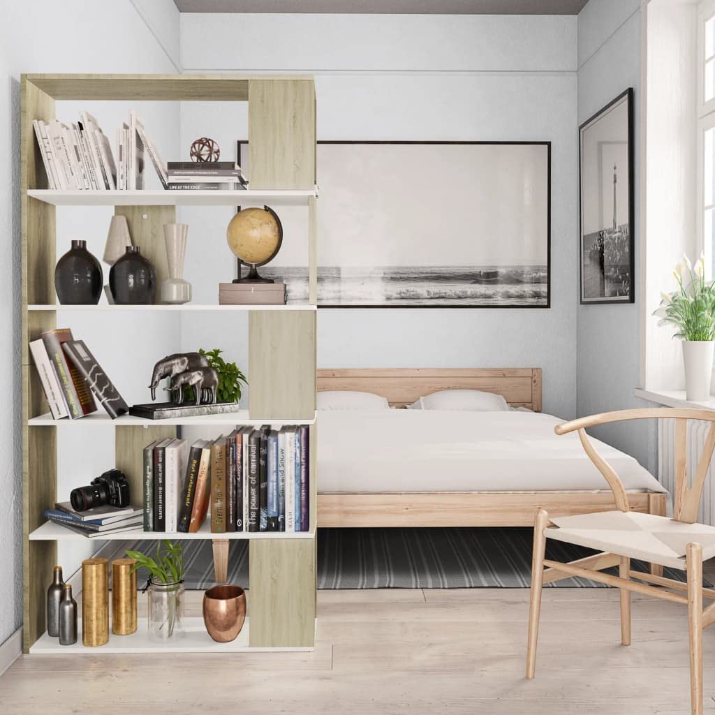 BDW Onyx 80 Boekenkast, 5 vakken, 80 x 30 x 182 cm