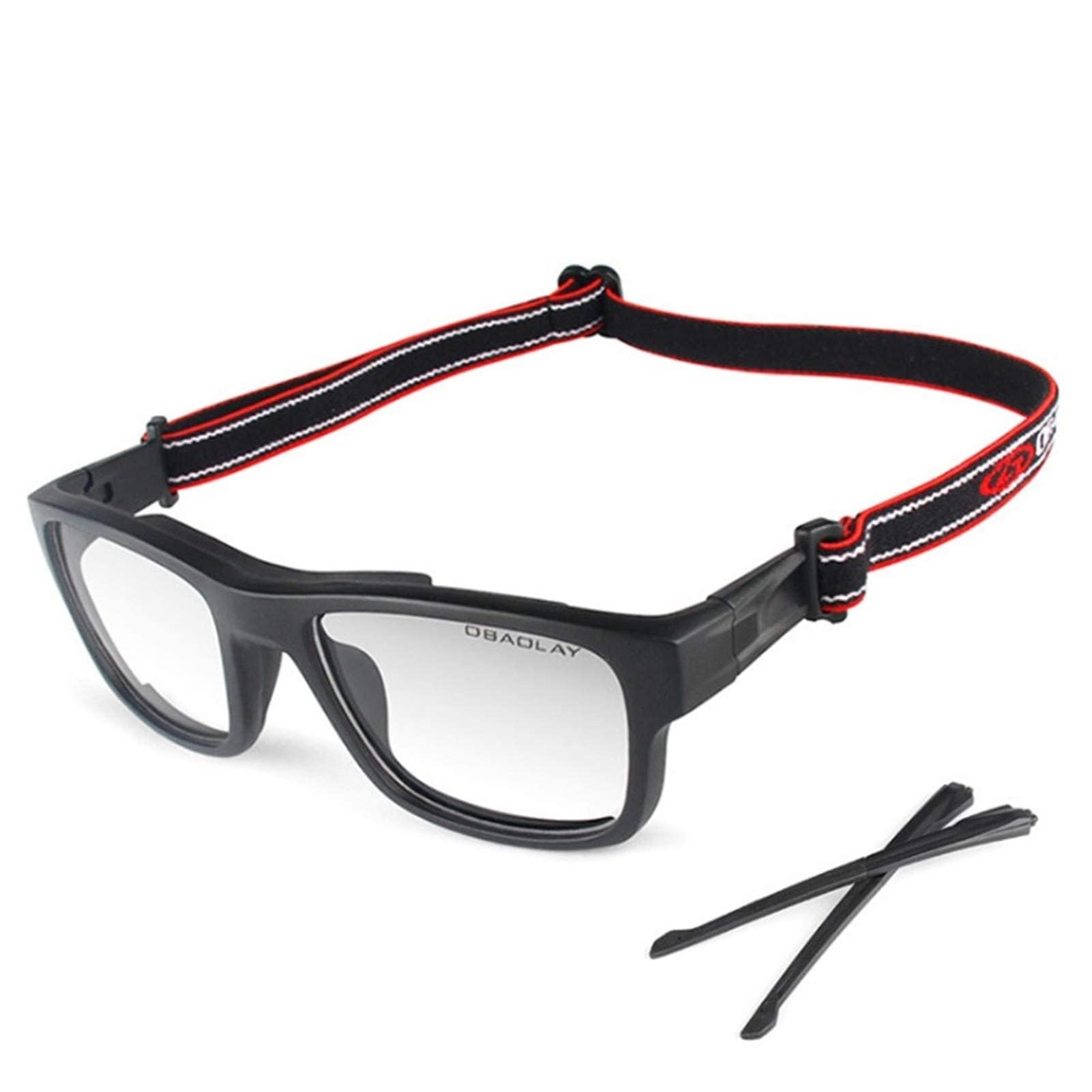 Gafas deportivas para baloncesto y regate, antivaho, al aire libre, fútbol, racketball, entrenamiento, gafas de seguridad para hombres y jóvenes